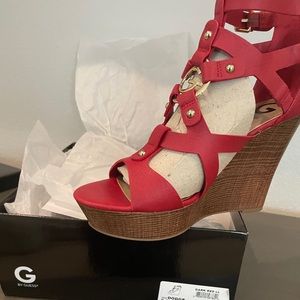 G by GUESS “Dodge” Platform Wedge